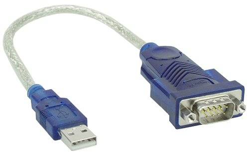INLINE - USB zu Seriell Adapterkabel - Stecker A an 9pol Sub D Stecker