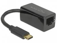 DeLock - Netzwerkadapter - USB-C 3.1 - Gigabit Ethernet x 1