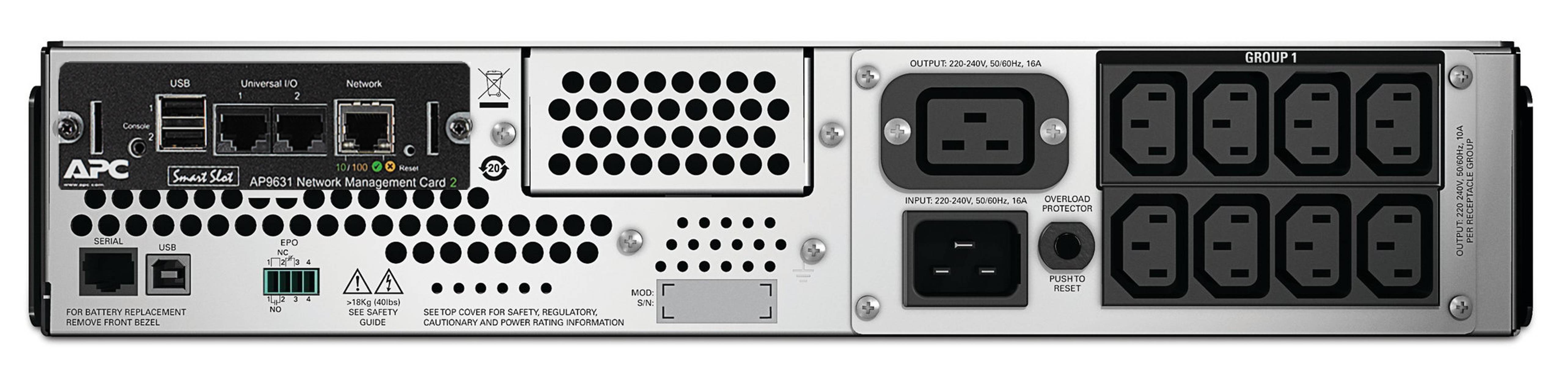 APC Smart-UPS 2200VA LCD RM - USV (Rack - einbaufähig)