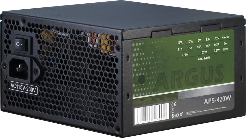 Argus APS-420W - Netzteil (intern) - ATX12V 2.31