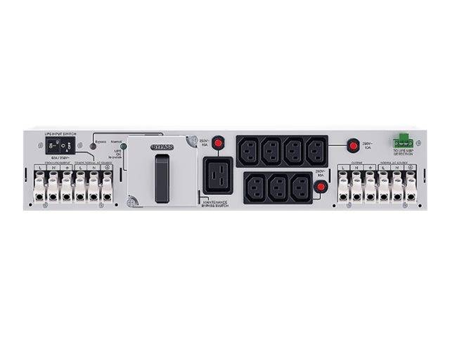 CyberPower Maintenance Bypass PDU MBP63AHVHW82U - Stromverteilungseinheit (Rack - einbaufähig)