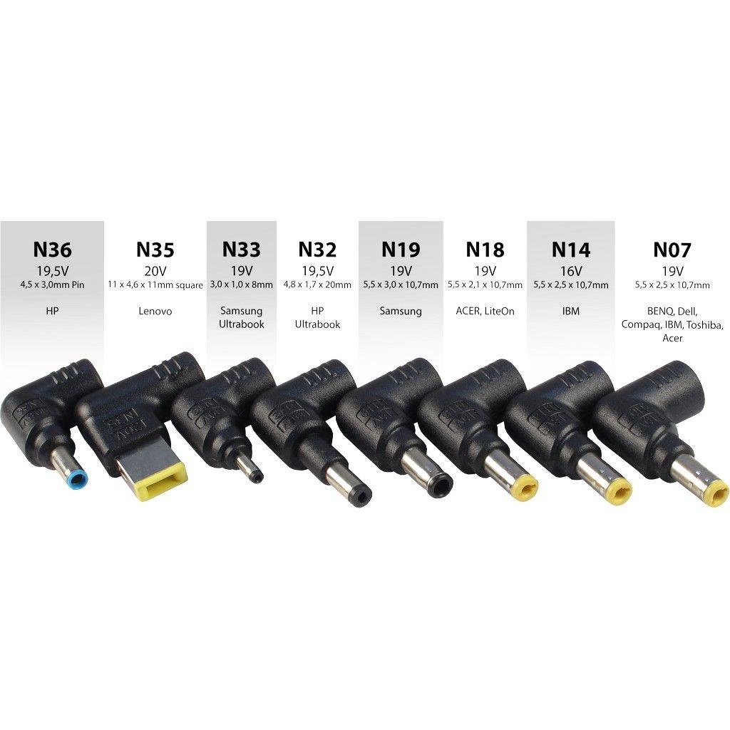 INTER-TECH - Argus NB-90SA - Netzteil - Wechselstrom 100-240 V