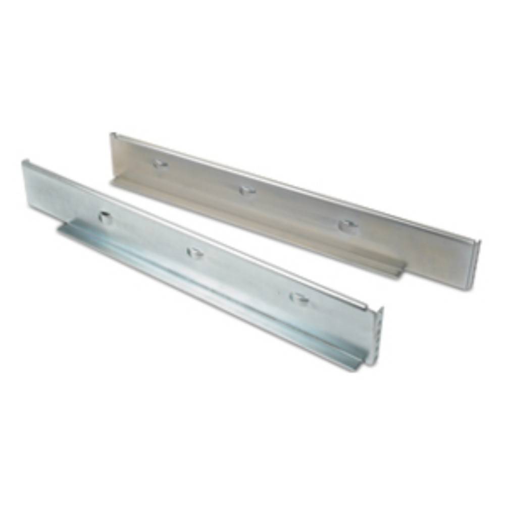 Zwei Metall-L-Winkel mit Löchern, konzipiert zur Unterstützung oder Befestigung auf Oberflächen.