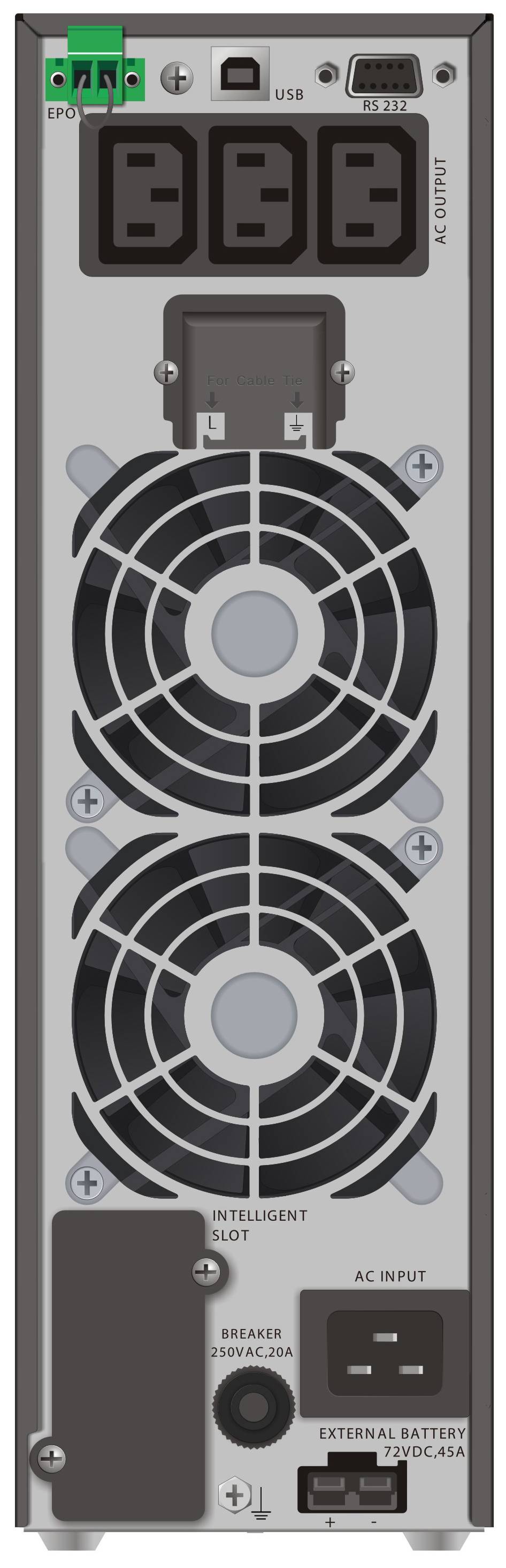 PowerWalker VFI 3000 TGS - USV - Wechselstrom 176