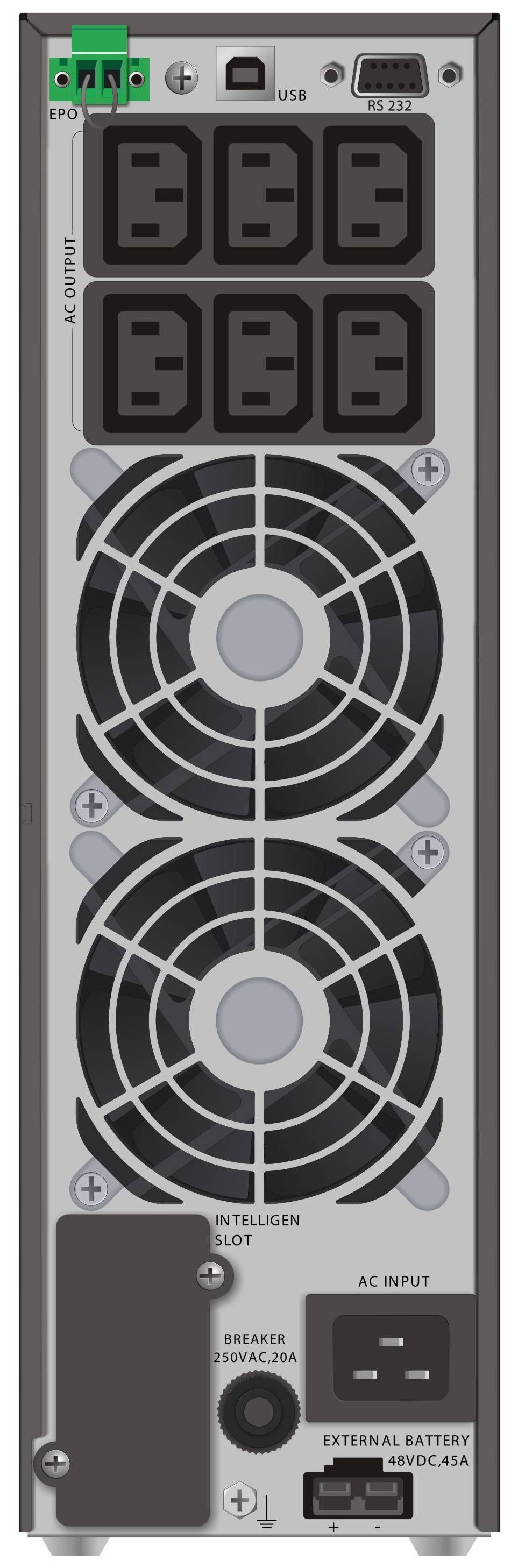 PowerWalker VFI 2000 TGS - USV - Wechselstrom 176