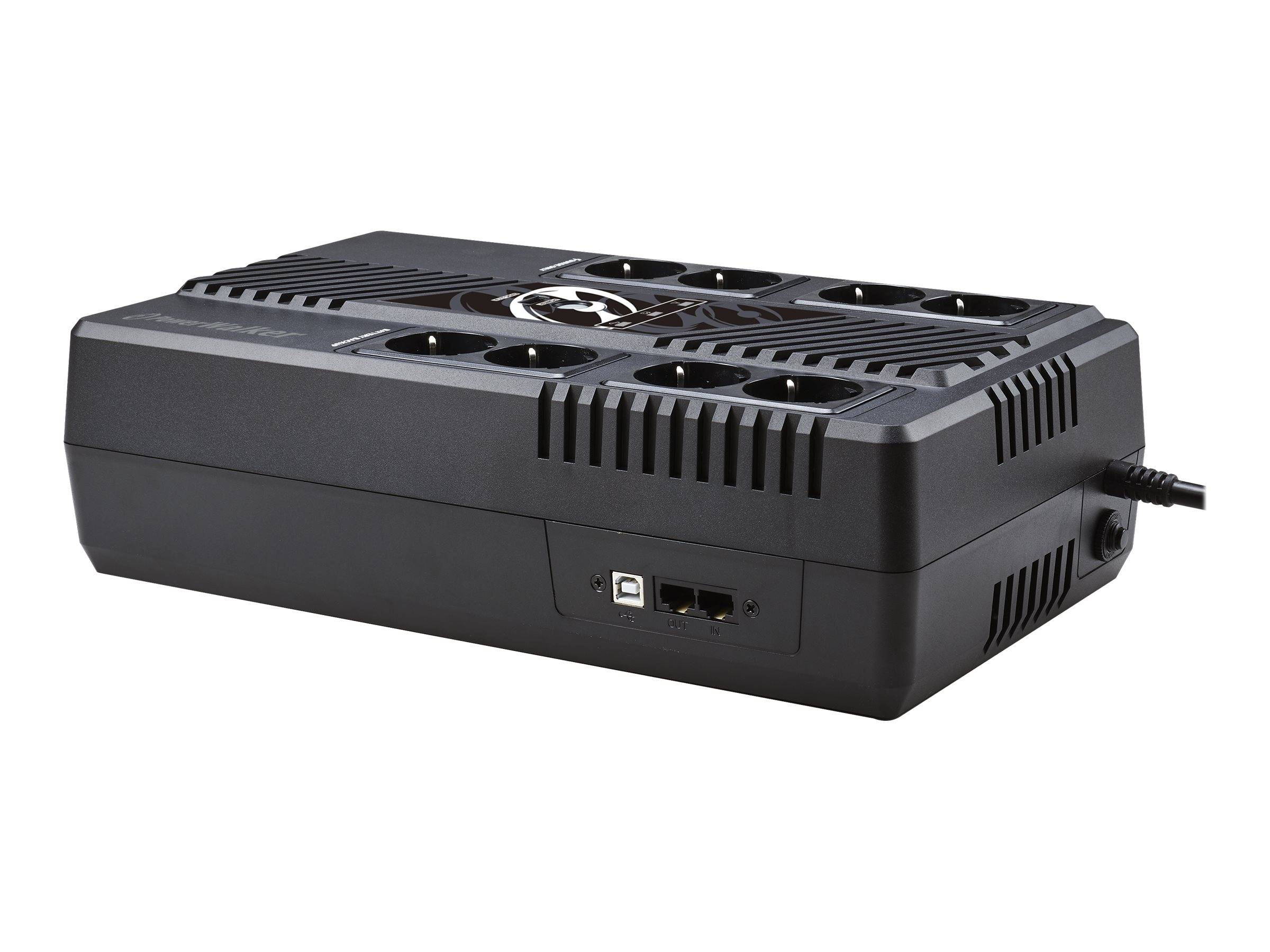 PowerWalker VI 600 MS - USV - Wechselstrom 230 V