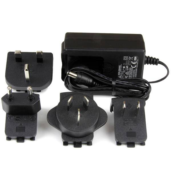 StarTech.com Universal Replacement Power Adapter - DC 9 Volts, 2 Amps Power Adapter (SVA9M2NEUA)