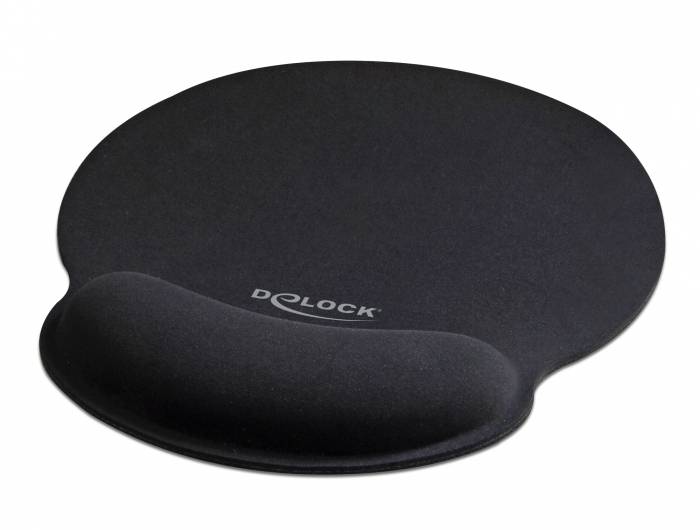 Delock Ergonomic - Mauspad - Schwarz