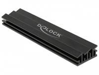DeLOCK - Solid State Drive Kühlkörper - Schwarz