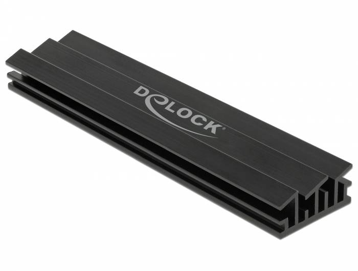 DeLOCK - Solid State Drive Kühlkörper - Schwarz