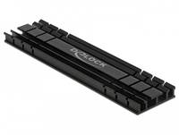 DeLOCK Heatsink flat 100 mm for M.2 module black
