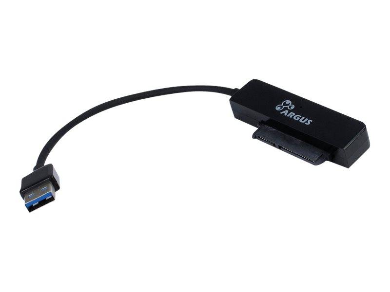 USB-Adapterkabel mit einem inline Modul mit der Bezeichnung „ARGUS