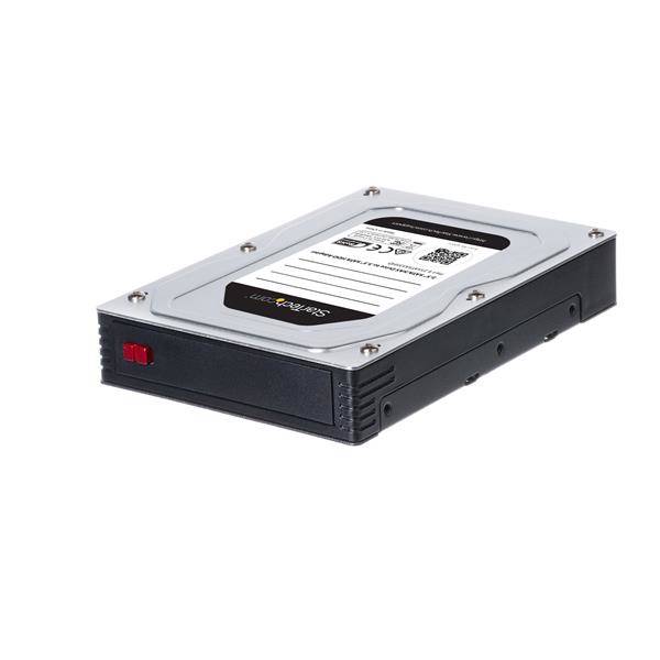 StarTech.com 2,5" auf 3,5" Festplatten Adapter - für SATA und SAS SSDs/ HDDs - 2,5 Zoll Festplattenadapter - Speichergeh