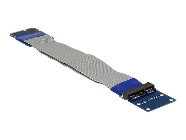 DeLOCK Extension Mini PCI Express / mSATA male > slot riser card