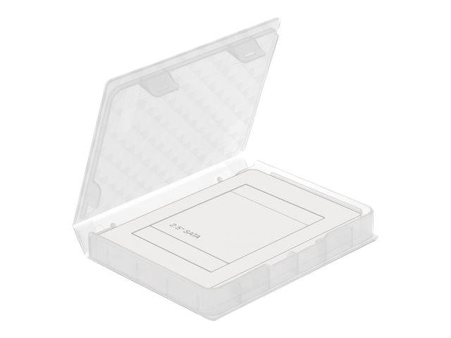 Delock - Festplattenlaufwerk-Schutzgehäuse - Kapazität: 1 Festplatte (2,5")