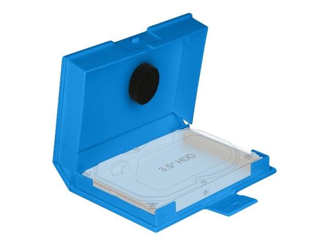 Delock - Festplattenlaufwerk-Schutzgehäuse - Kapazität: 1 Festplatte (2,5")