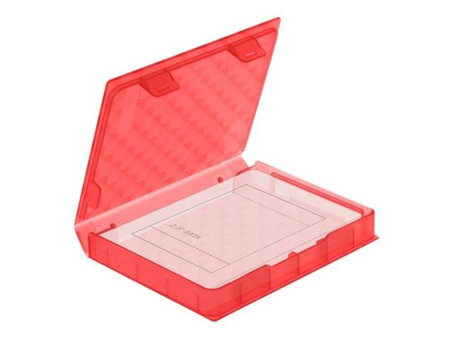 Delock Protection Box - Festplattenlaufwerk-Schutzgehäuse - Kapazität: 1 Festplatte (2,5")