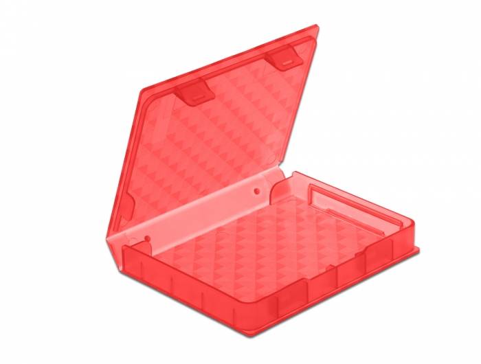 Delock Protection Box - Festplattenlaufwerk-Schutzgehäuse - Kapazität: 1 Festplatte (2,5")