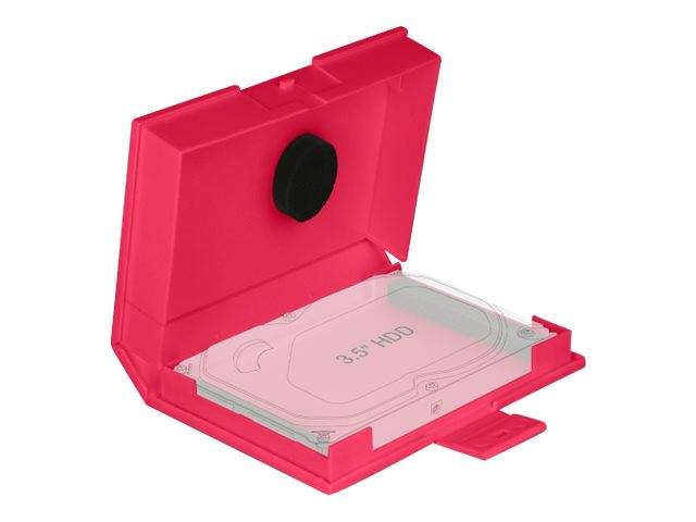 Delock Protection Box - Festplattenlaufwerk-Schutzgehäuse - Kapazität: 1 Festplattenlaufwerk (3,5")