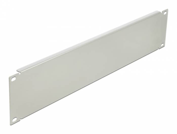 DeLOCK Network Cabinet Blind Cover - Rack-Blindabdeckungsplatte - Grau - 2U - 48.3 cm (19")