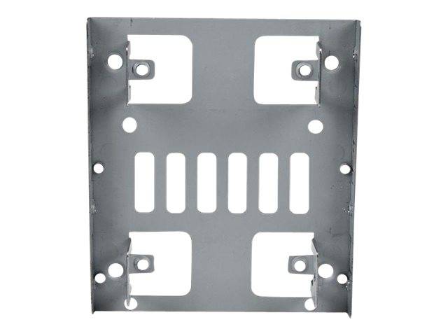 StarTech.com Dual 2,5 SATA Festplatten auf 3,5 Einbauschacht Halterung - 2-fach HDD/SSD Halterung mit SATA Strom- und Da