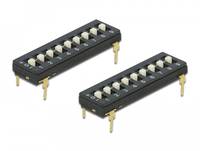 DeLOCK 66309, DIP switch, 2 Stück(e), Röhre