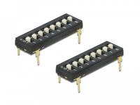 DeLOCK 66306, DIP switch, 2 Stück(e), Röhre