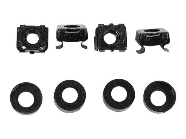 Inter-Tech - Befestigungsmaterialien für Rack-Montage - Schwarz, RAL 9005 - 48.3 cm (19")