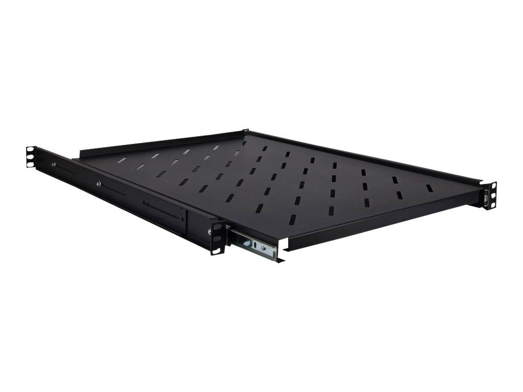 Inter-Tech SWAS-650/1000 - Rack-Bodenpaneel - Schwarz, RAL 9005 - 1U - 48.3 cm (19")