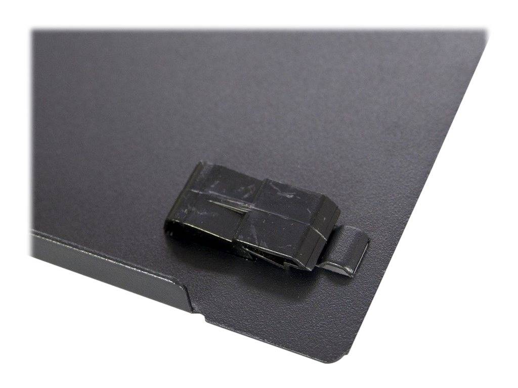 Inter-Tech - Blindplatte - Schwarz, RAL 9005 - 4U - 48.3 cm (19")