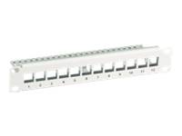 EFB Elektronik EFB-Elektronik - Leeres Keystone-Patchpanel - Hellgrau, RAL 7035