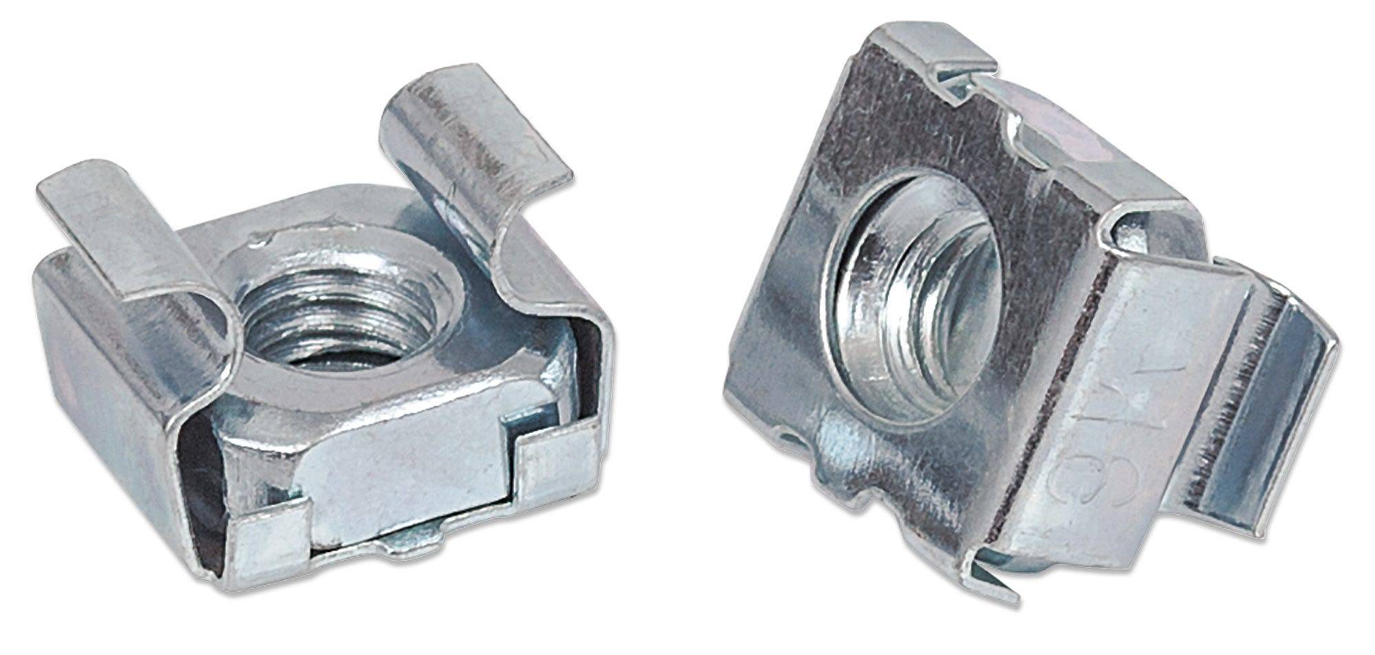 Intellinet Schraubensatz, 20er-Pack - Schrauben, Muttern und Unterlegscheiben für Rack