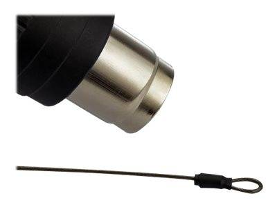 StarTech.com CONNLOCKPK5 Sicherheitskabel (5er Pack, Kabelschloss schützt vor Diebstahl, verstellbar, Schrumpfschlauch,