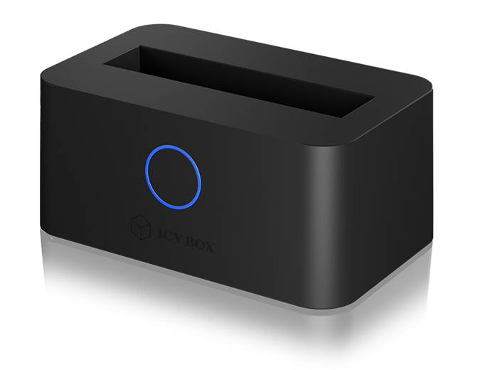 RaidSonic ICY BOX IB-2501U3 - HDD-Dockingstation Schächte: 1 - 2.5" (6.4 cm)