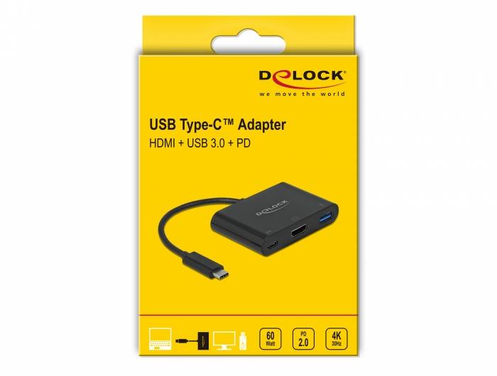 Delock - Dockingstation - USB-C / Thunderbolt 3
