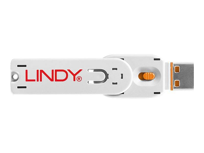 Lindy USB Port Blocker - USB-Portblocker (Packung mit 4)