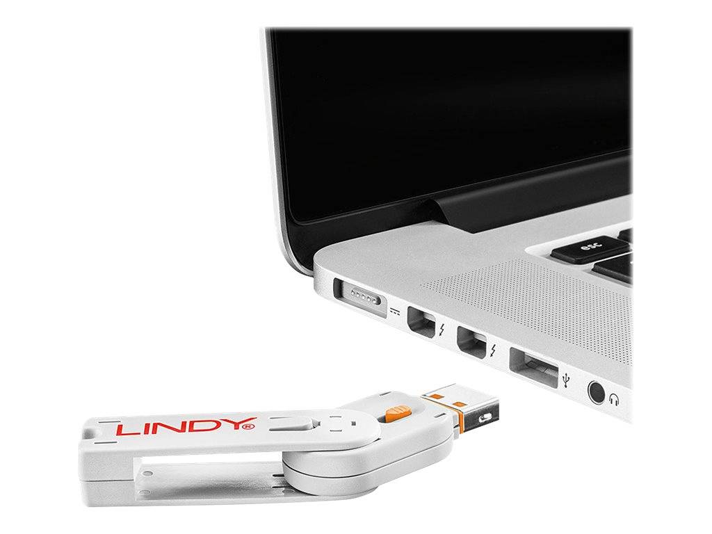 Lindy USB Port Blocker - USB-Portblocker (Packung mit 4)