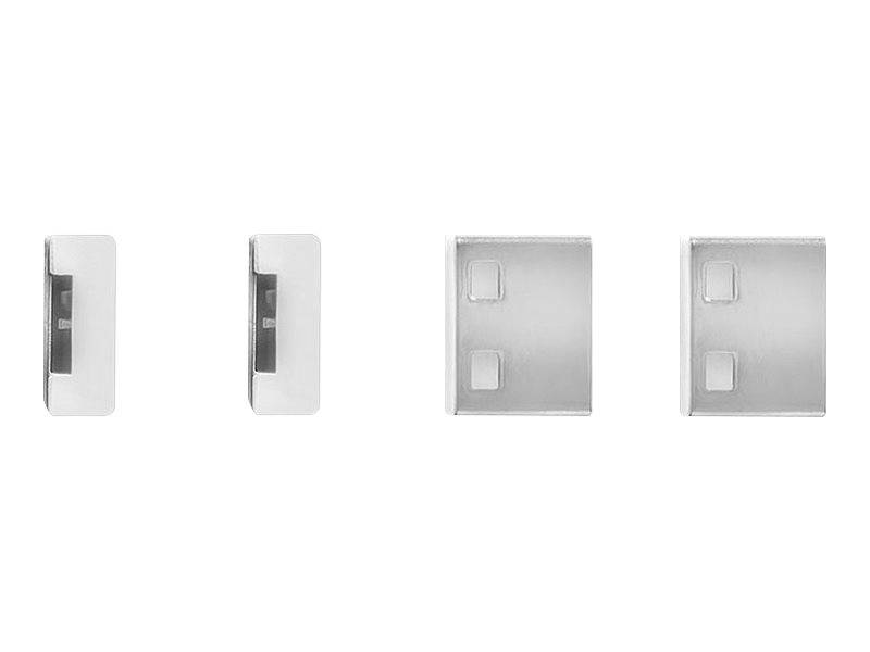 Lindy USB Port Blocker - USB-Portblocker - weiß