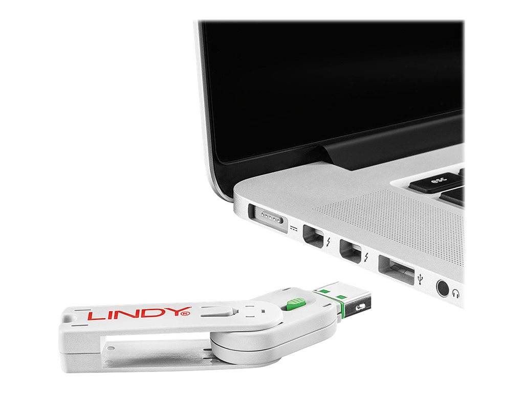 Lindy USB Port Blocker - USB-Portblocker - grün