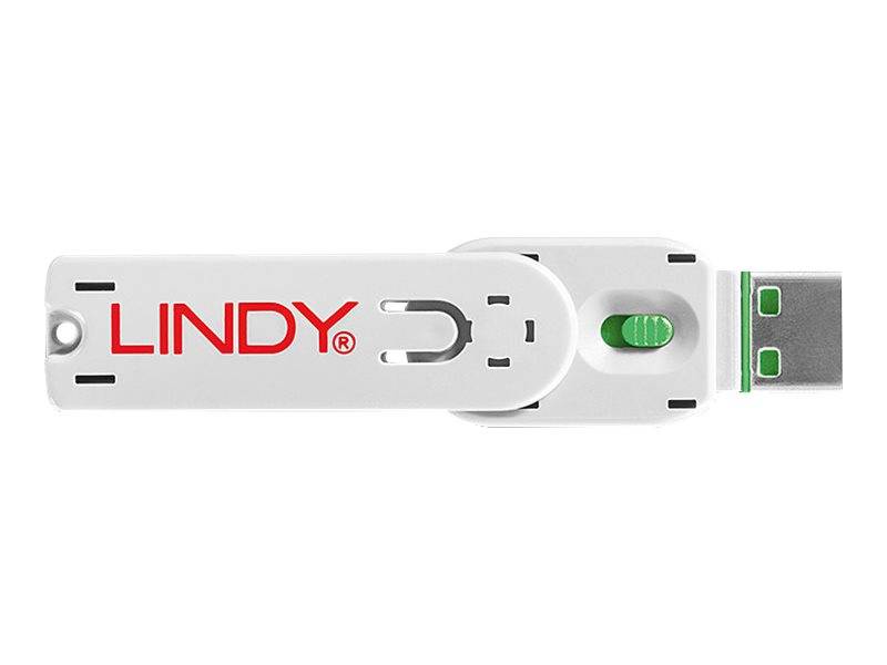 Lindy USB Port Blocker - USB-Portblocker - grün