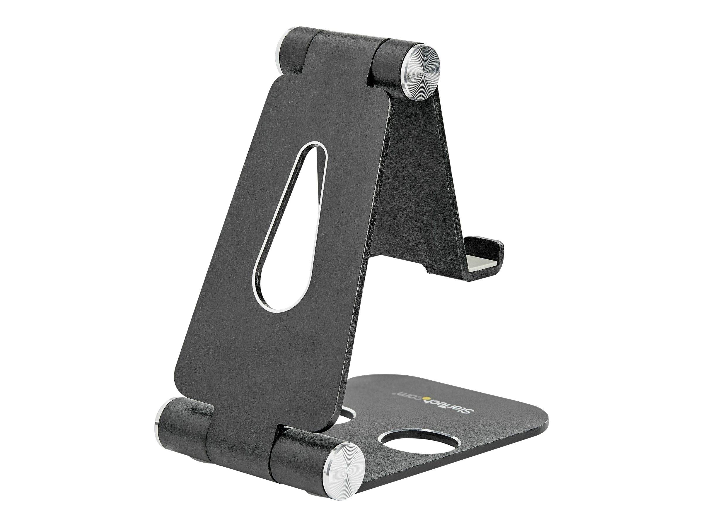 StarTech.com Handy und Tablet Halterung (Faltbar, Tablet- / Handyständer, Multi-Winkel, Smartphone Halterung)