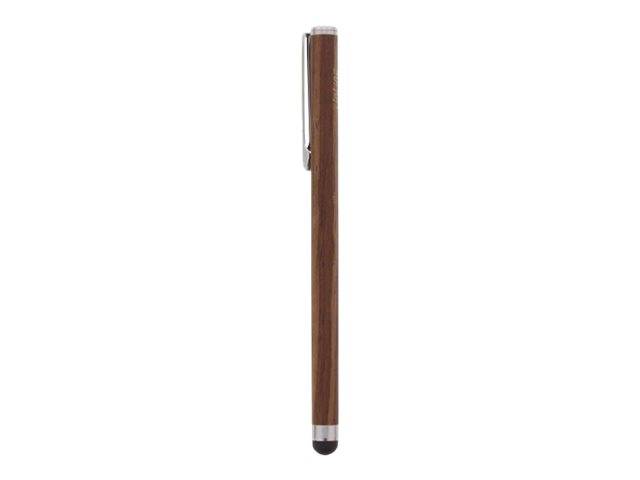 INLINE - woodstylus - Stylus-Stift für Touchscreens - Walnuss/Metall