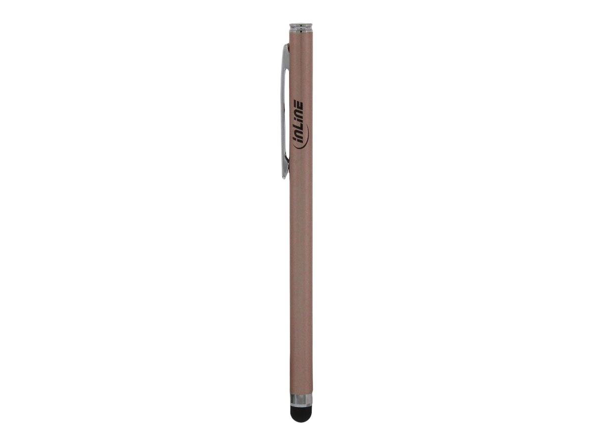 INLINE - Stylus - Stift für Touchscreens von Smartphone und Tablet - rose