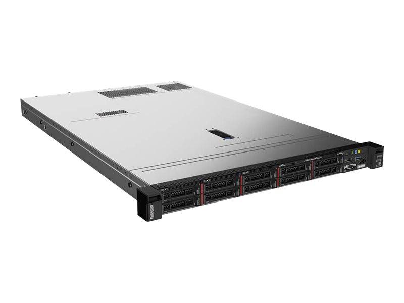 Lenovo ThinkSystem SR630 7X02 - Server - Rack-Montage - 1U - zweiweg - 1 x Xeon Silver 4215 / 2.5 GHz - RAM 16 GB - SAS - Hot-Swap 6.4 cm (2.5")