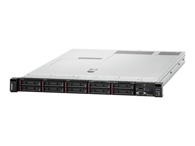 Lenovo ThinkSystem SR630 7X02 - Server - Rack-Montage - 1U - zweiweg - 1 x Xeon Silver 4215 / 2.5 GHz - RAM 16 GB - SAS - Hot-Swap 6.4 cm (2.5")