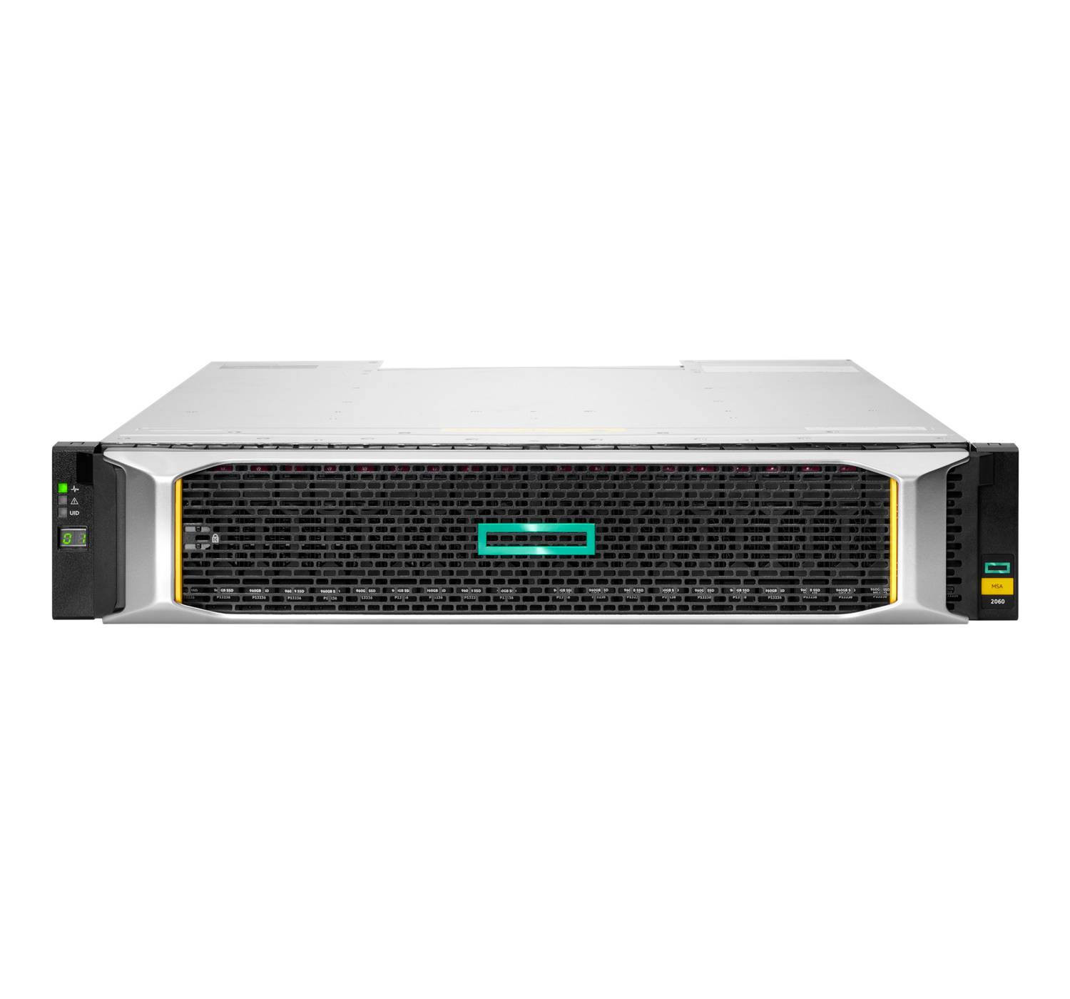 HPE Modular Smart Array 2062 16Gb Fibre Channel SFF Storage - Festplatten-Array - 3.84 TB - 24 Schächte (SAS-3)