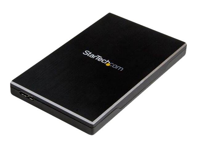 StarTech.com USB 3.1 (10 Gbps) Festplattengehäuse für 2,5 SATA Laufwerke - Gehäuse für SSD/HDD - Aluminium - Speichergeh