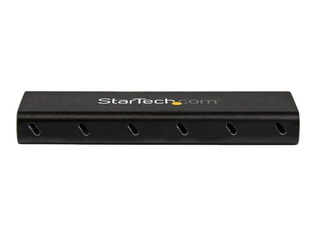 StarTech.com SSD Festplattengehäuse für M.2 Festplatten - USB 3.1 Type C - NGFF - USB C Kabel - USB 3.1 Case auf M2 Adap