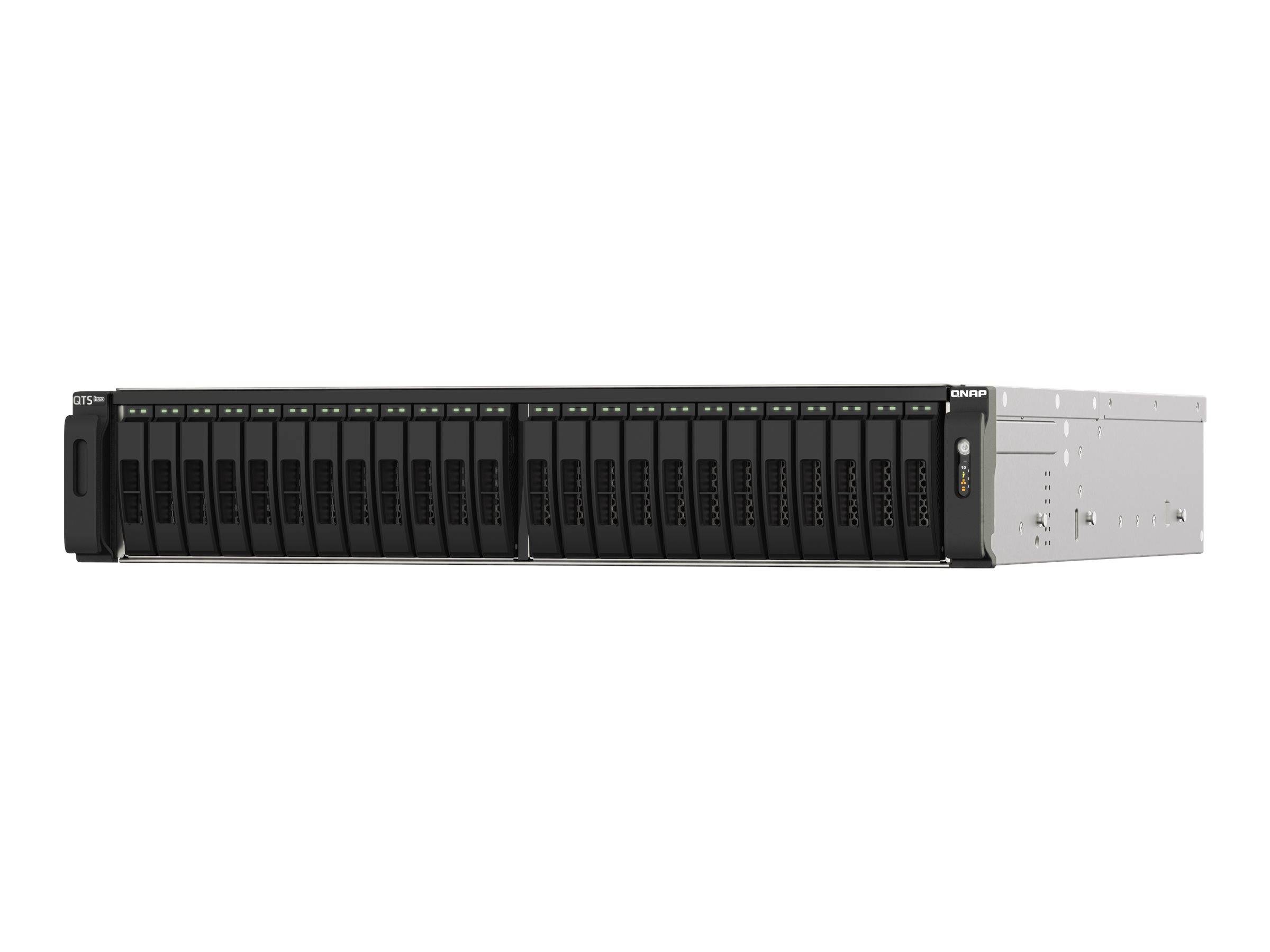 QNAP TS-H2490FU - NAS-Server - 24 Schächte - Rack - einbaufähig - PCI Express 3.0 x4 (NVMe)