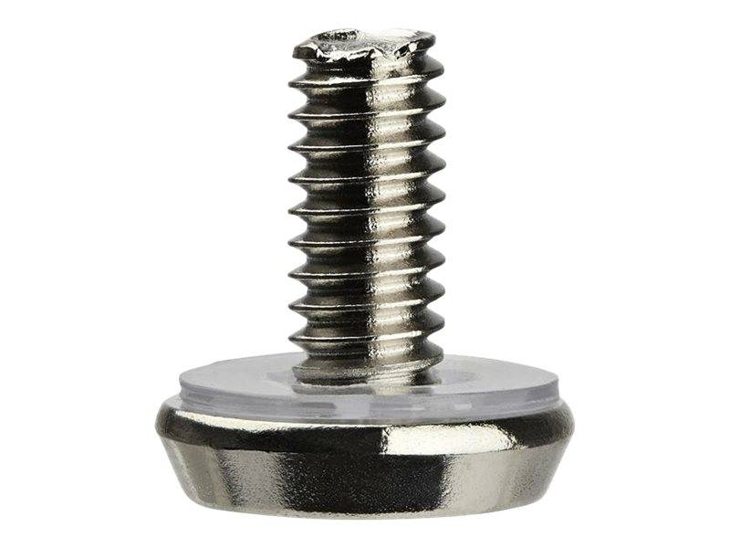 StarTech.com 12-24 Server Rack Screws - 50 pack - Nickel-plated - Rack-Schrauben - Silber - US-Regierung (Packung mit 50